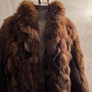 Luxurious Vintage Real Fur Coat